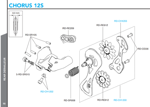 derailleur parts