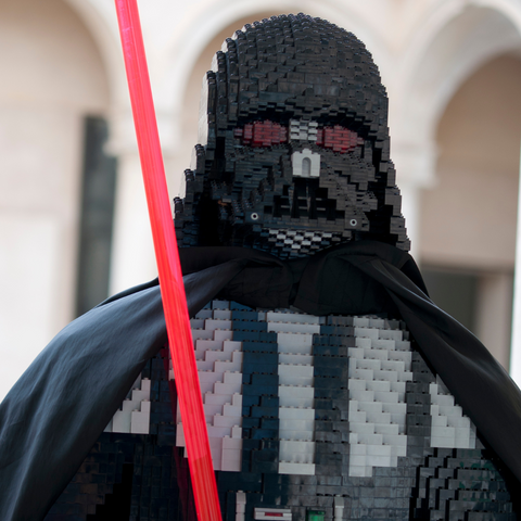 A lego dark vader