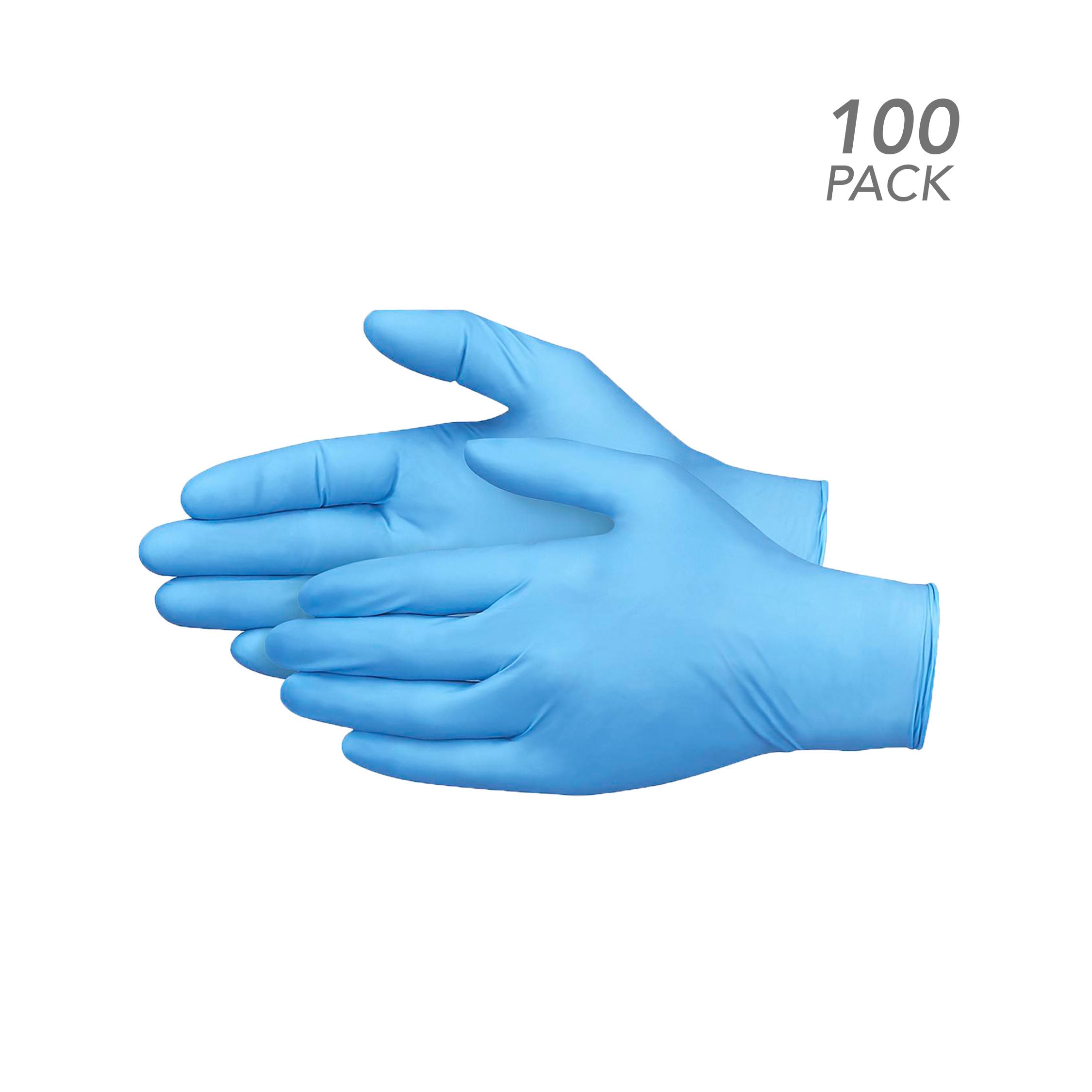 100 Pack - Nitrile Gloves