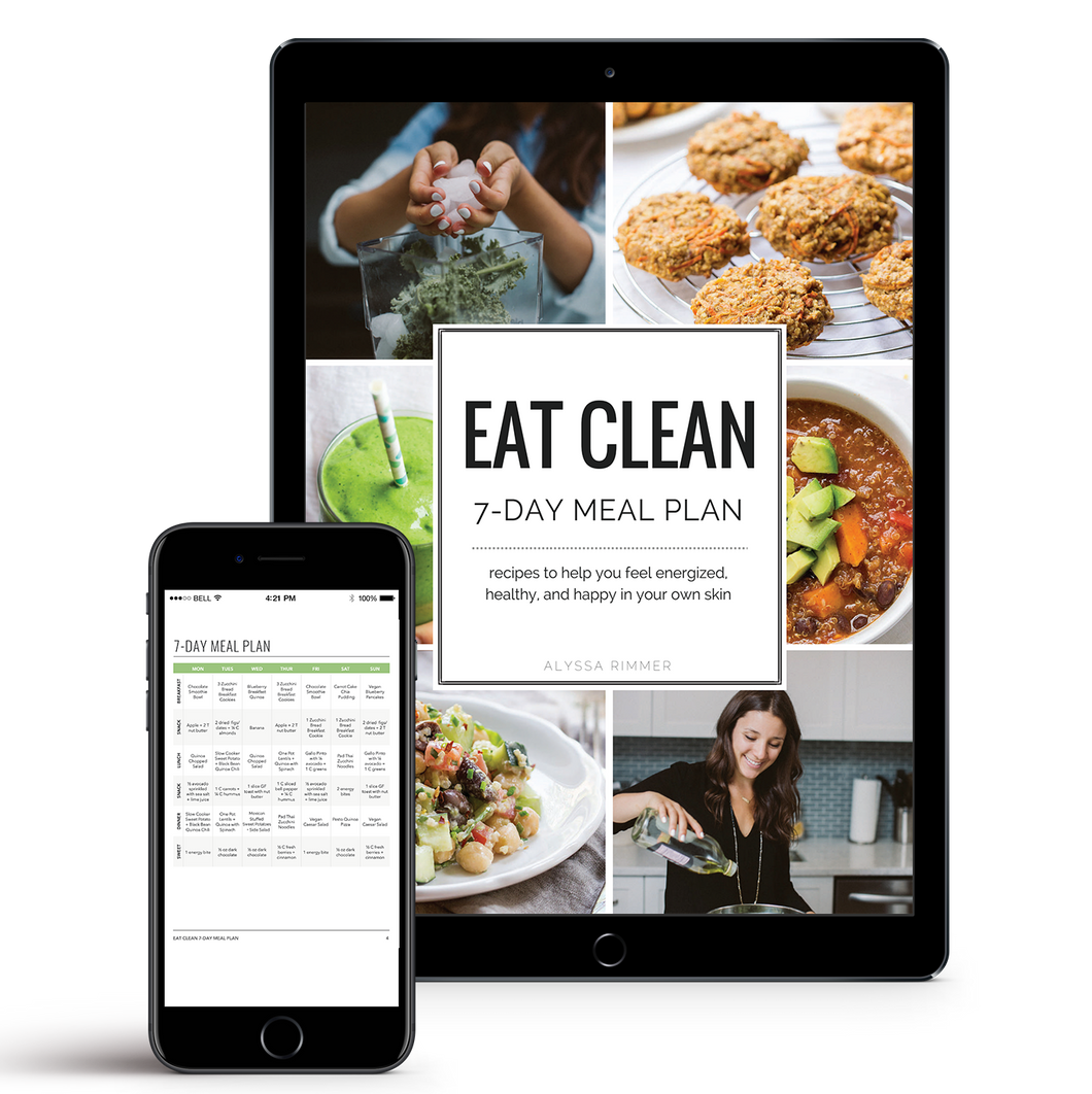 Eat Clean: 7-Day Vegan Meal Plan – Simply Quinoa