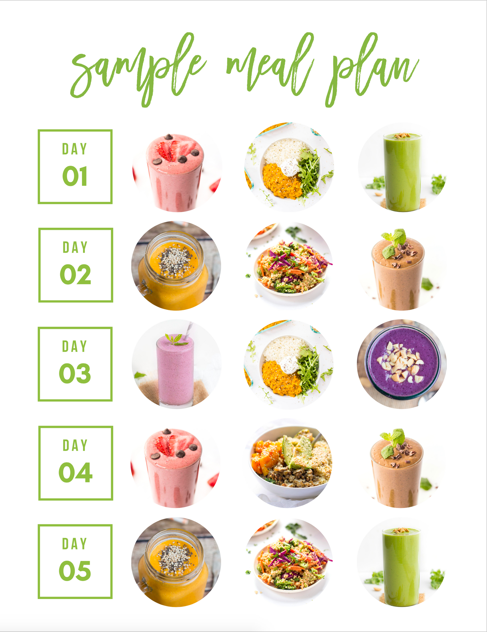 5-Day Smoothie Cleanse – Simply Quinoa