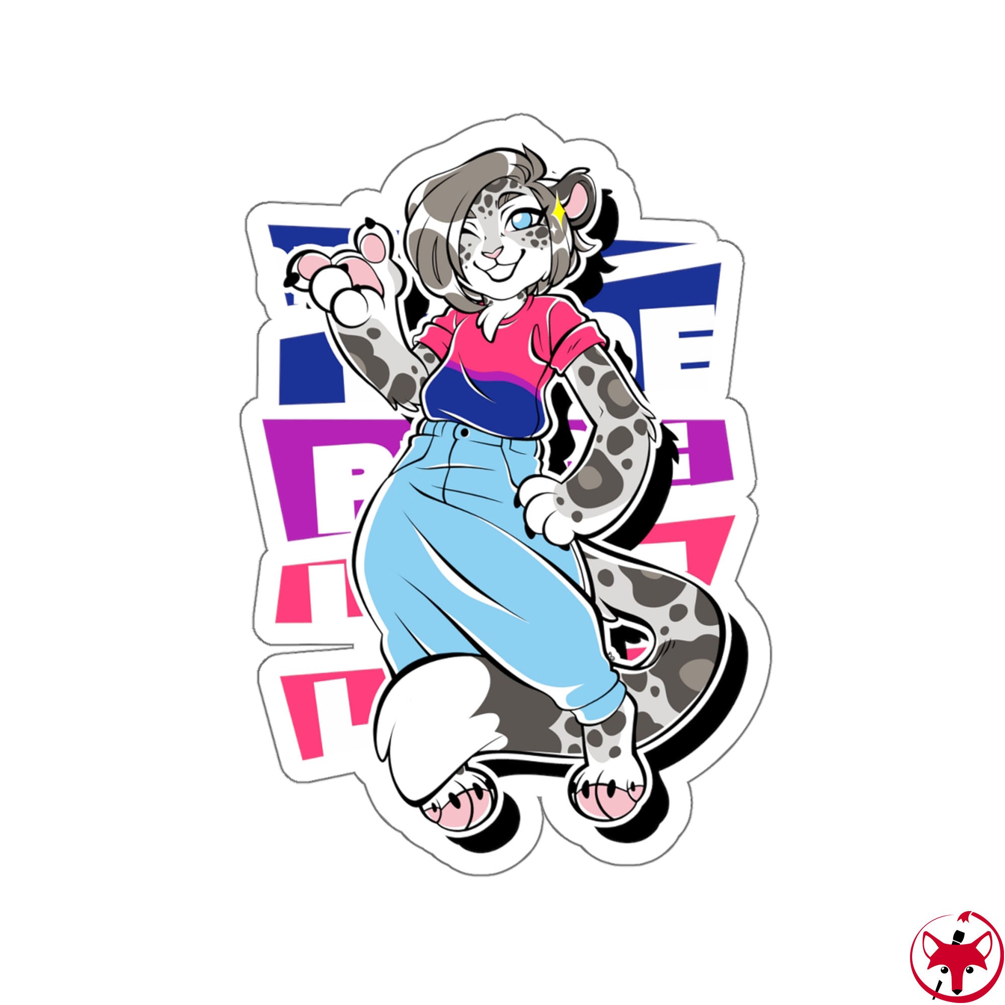 Wolvinny - Happy Coco from Bloom - Stickers