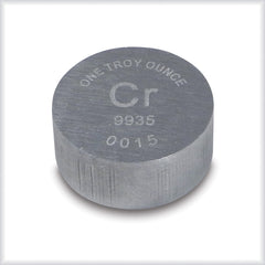 RWMM chromium ingot -- front