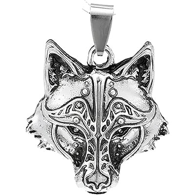 I Am Wolf Card and Necklace