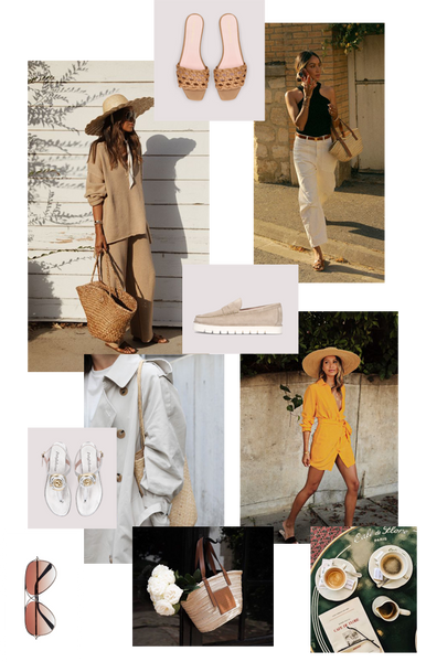 Maleta de verano en la ciudad - lista de prendas de verano en la ciudad - looks de verano en la ciudad - pretty ballerinas sandalias nude - sandalias planas verano - sandalias para looks de verano - looks lino - outfit colores tierra - pretty ballerinas tonos tierra - zapatos colores cafe 