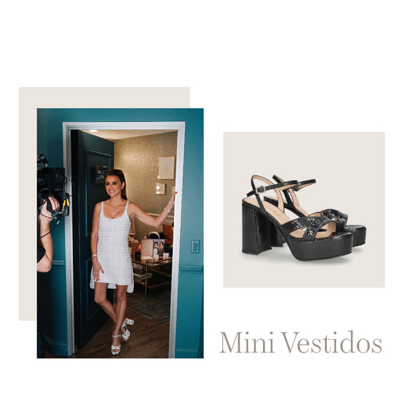 TACONES CON PLATAFORMAS - SANDALIAS CON PLATAFORMAS - PRETTY BALLERINAS ZAPATOS CON PLATAFORMA - MINI VESTIDOS - COMO USAR MINI VESTIDOS - TENDENCIA MINI VESTIDOS