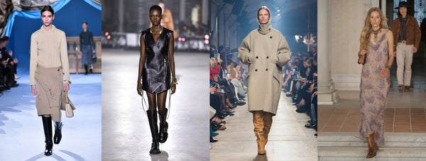 RUNWAY- TENDENCIAS BOTAS Y BOTINES 2023 - TENDENCIA BOTAS EN PASARELA. TENDENCIA DE FASHION WEEKS BOTAS Y BOTINES 