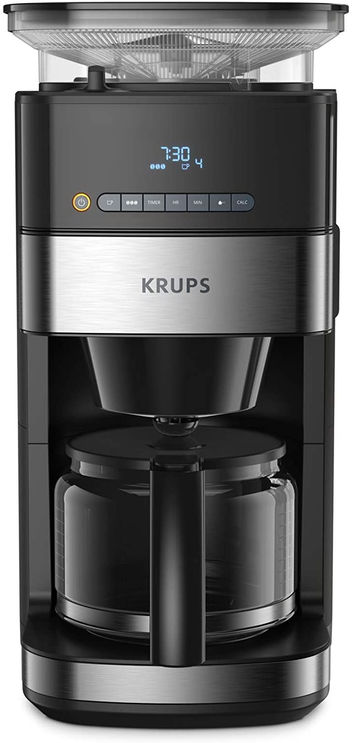 Krups Grind and Brew KM8328 Cafetera de Filtro con Molinillo – Hazloez.com