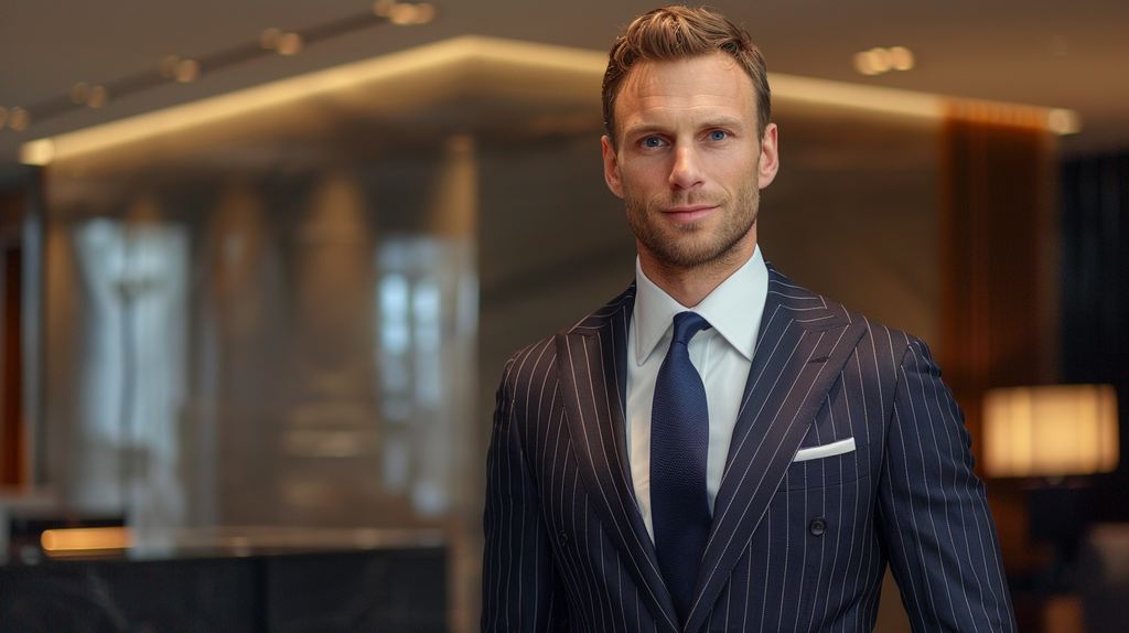 Comprehensive guide on buying a pinstripe suit for men