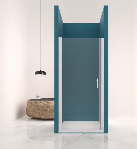 Cosmark Semi-frameless H Pivot Shower Door 30"x72"