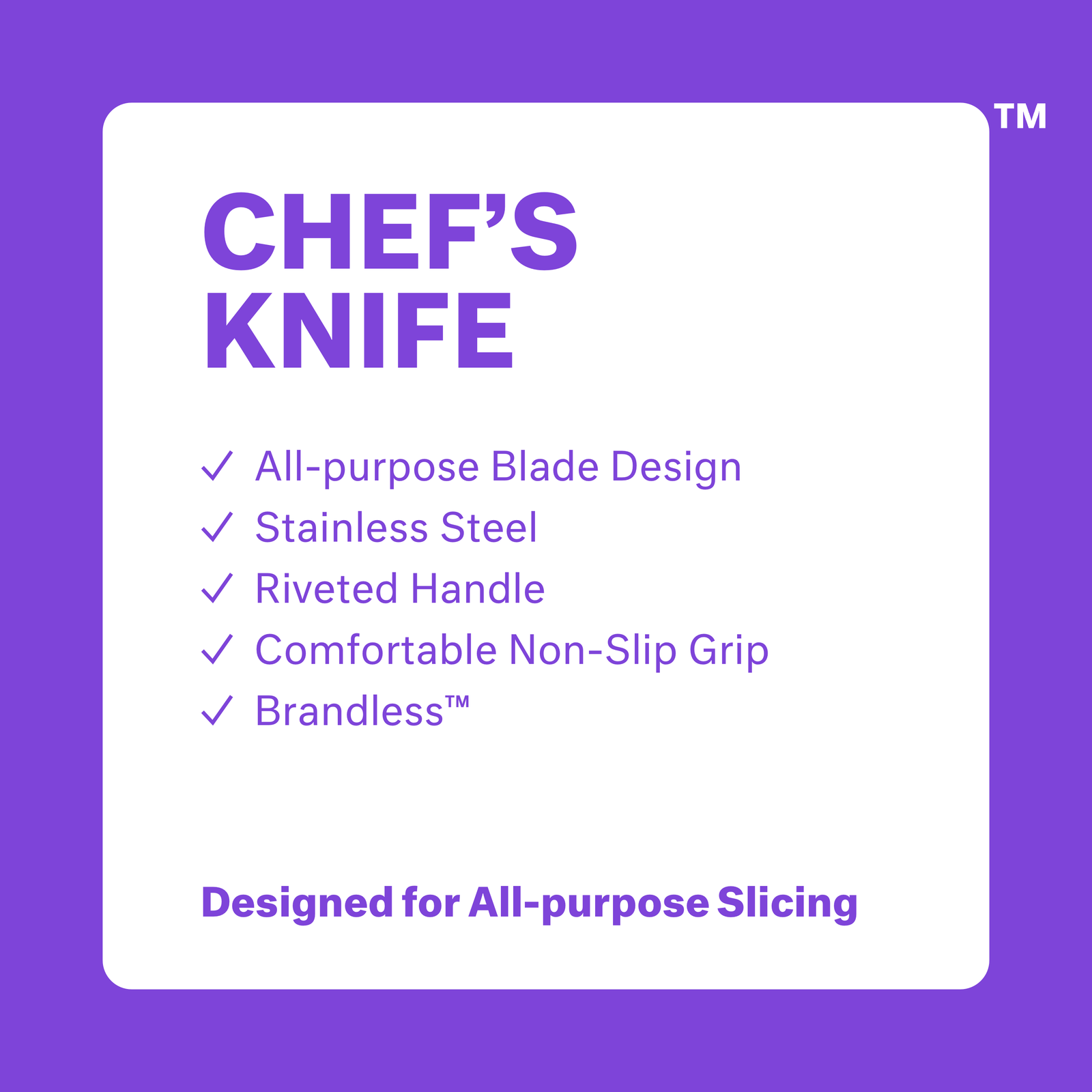 Brandless 8 Chef's Knife