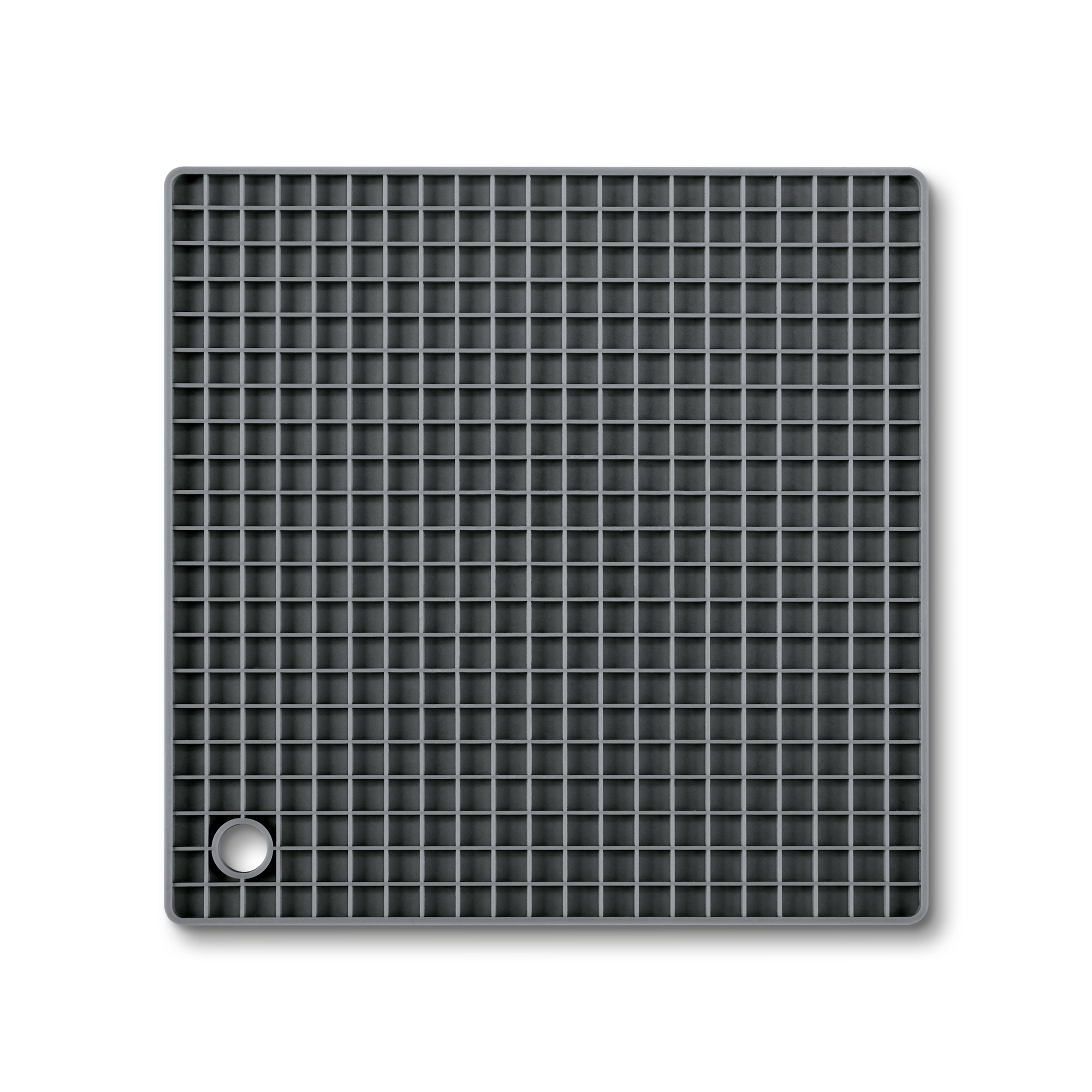 Silicone Square Trivet Mat - 7 x 7 Inches, Black – Bluewave Lifestyle