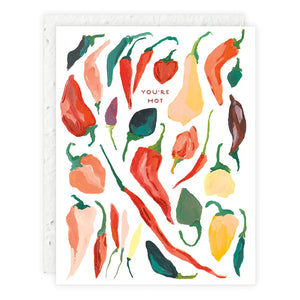 Hot Peppers Card - INNERBLOOM FLORAL
