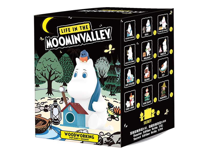 国内正規品 BOX THE POPMART LIFE MOOMINVALLEY IN POPMART ポップ