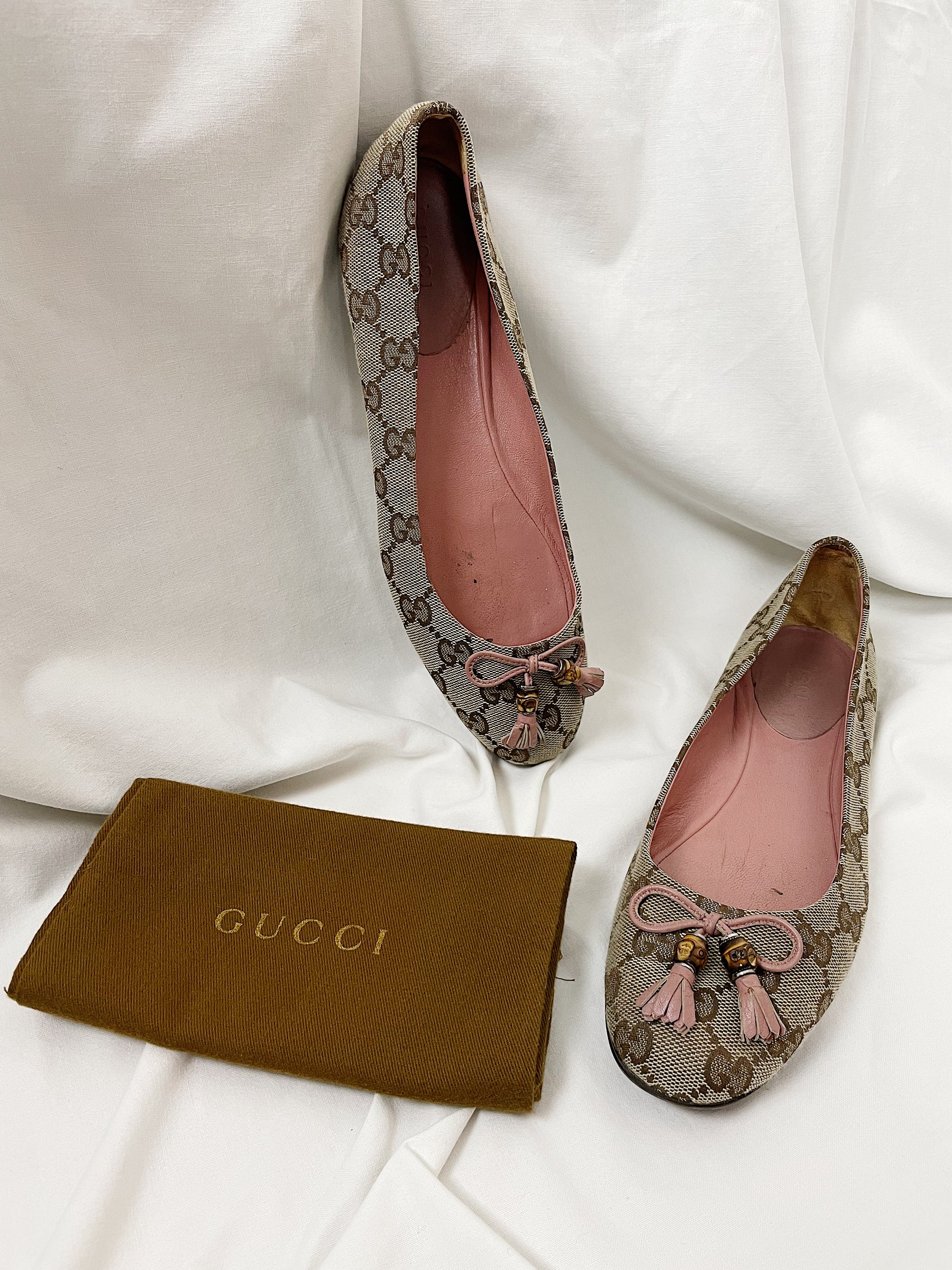 Gucci flats // Secondhand Luksusgenbrug online