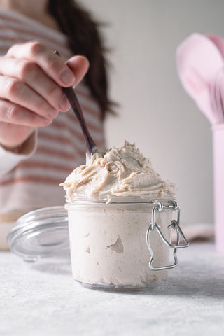 Maple Vanilla Cashew Whipped Cream