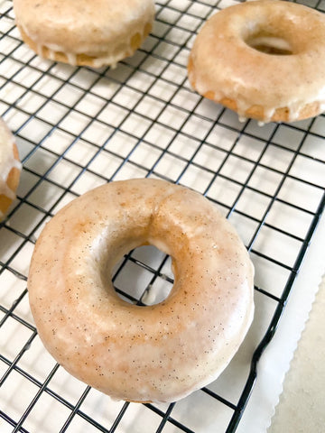 Vanilla Bean Donuts - homemade recipe