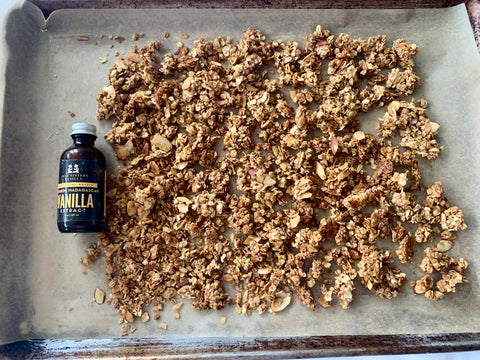 Homemade Vanilla Almond Granola