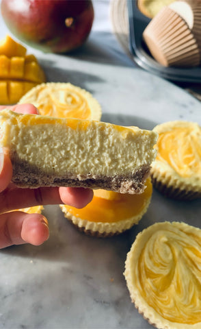 Mini Mango Cheesecake