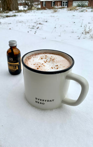 Easy Homemade Vanilla Hot Chocolate