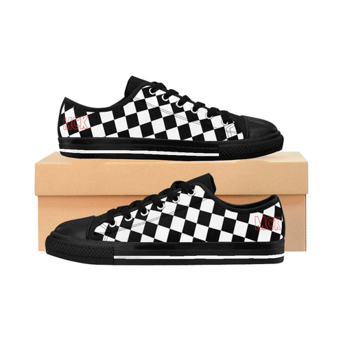 checkered flag sneakers