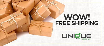 Free Shipping at UniqueSimple.com
