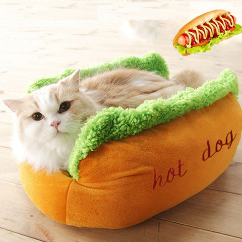 Hot Dog Pet Bed