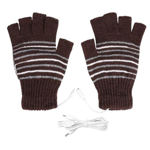 USB Hand-Warming Gloves via UniqueSimple.com