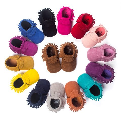 Baby Moccasins Various Colors at UniqueSimple.com