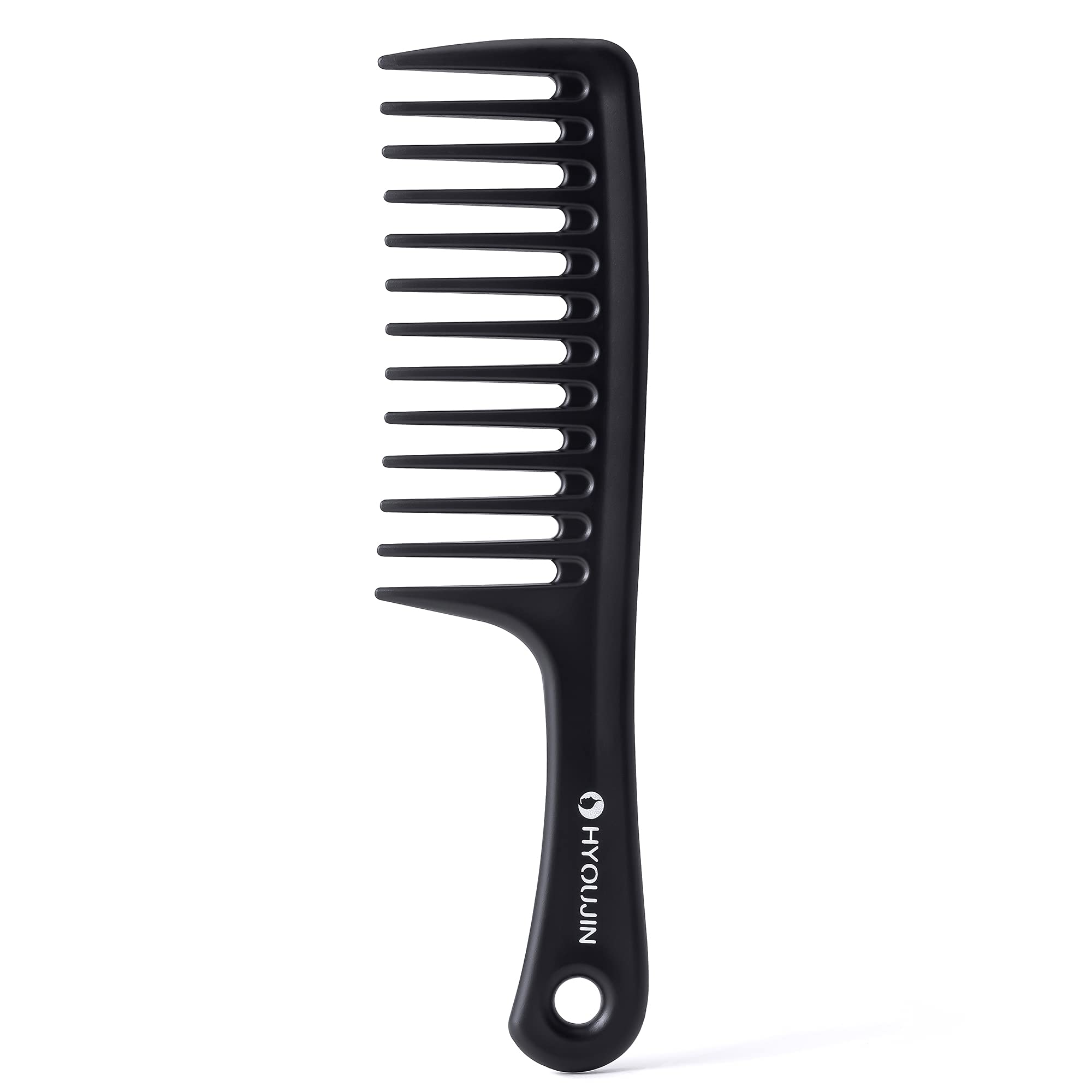 A wide tooth hair comb