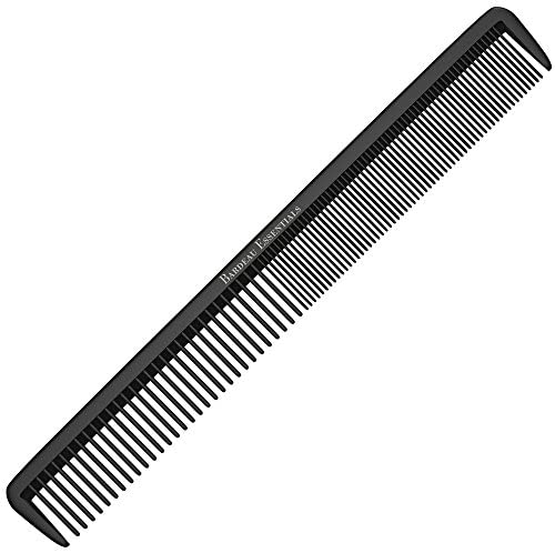 A heat resistant comb used in hairdressing
