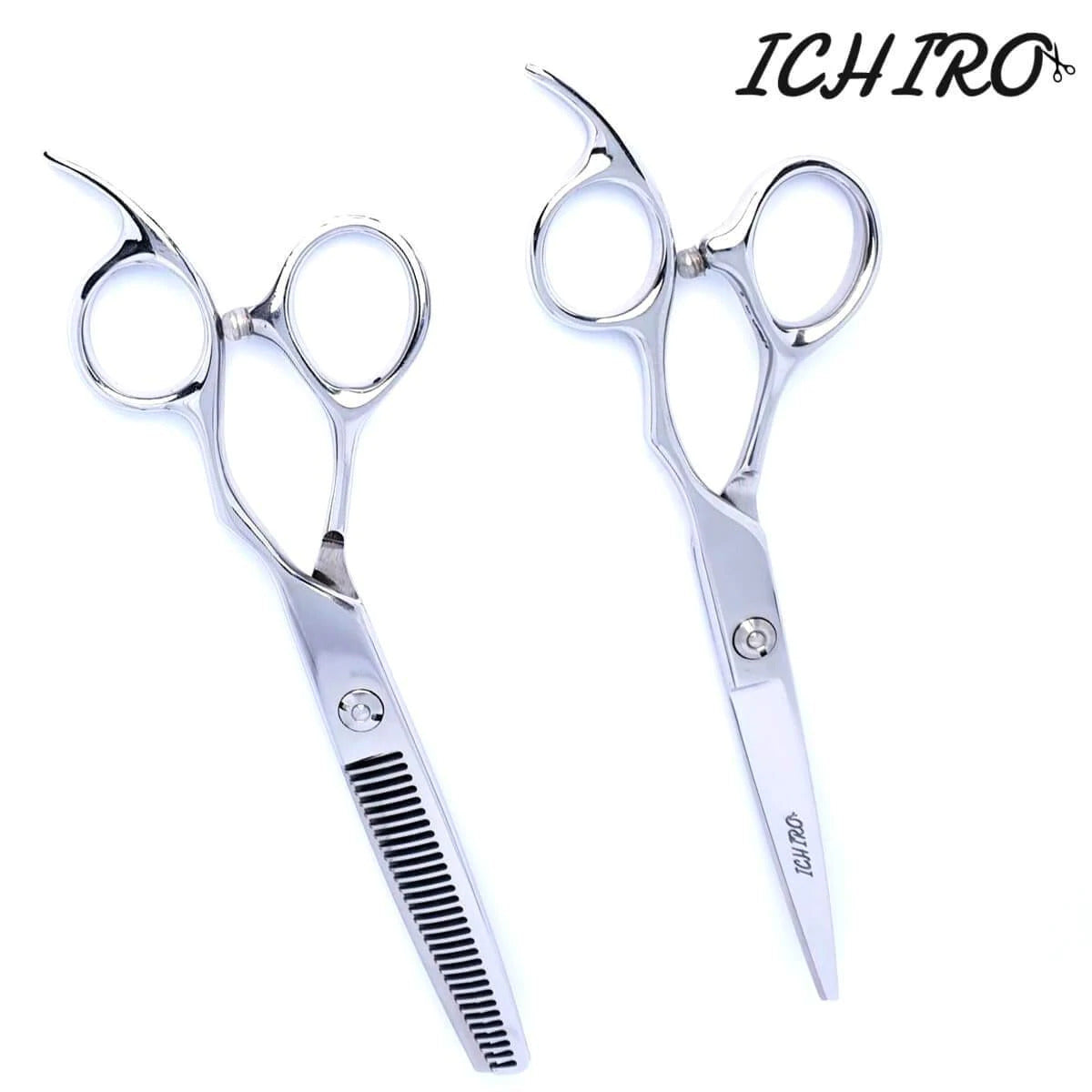 Set de ciseaux de coiffure Ichiro ergo pour débutants