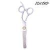 The professional and affordable Ichiro Offset hair thinning scissors
