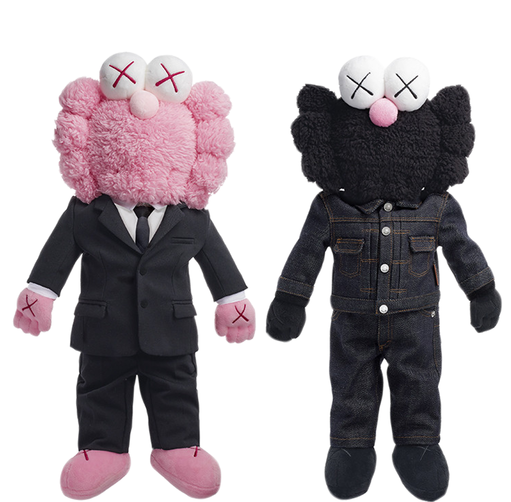 kaws dior bff plush