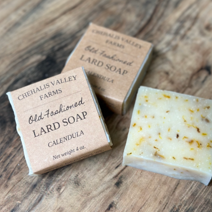 Old Fashioned Lard Soap - Pine Tar – Chehalis Valley Farm