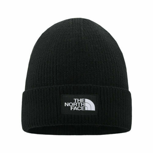The North Face Black Logo Beanie Hat 
