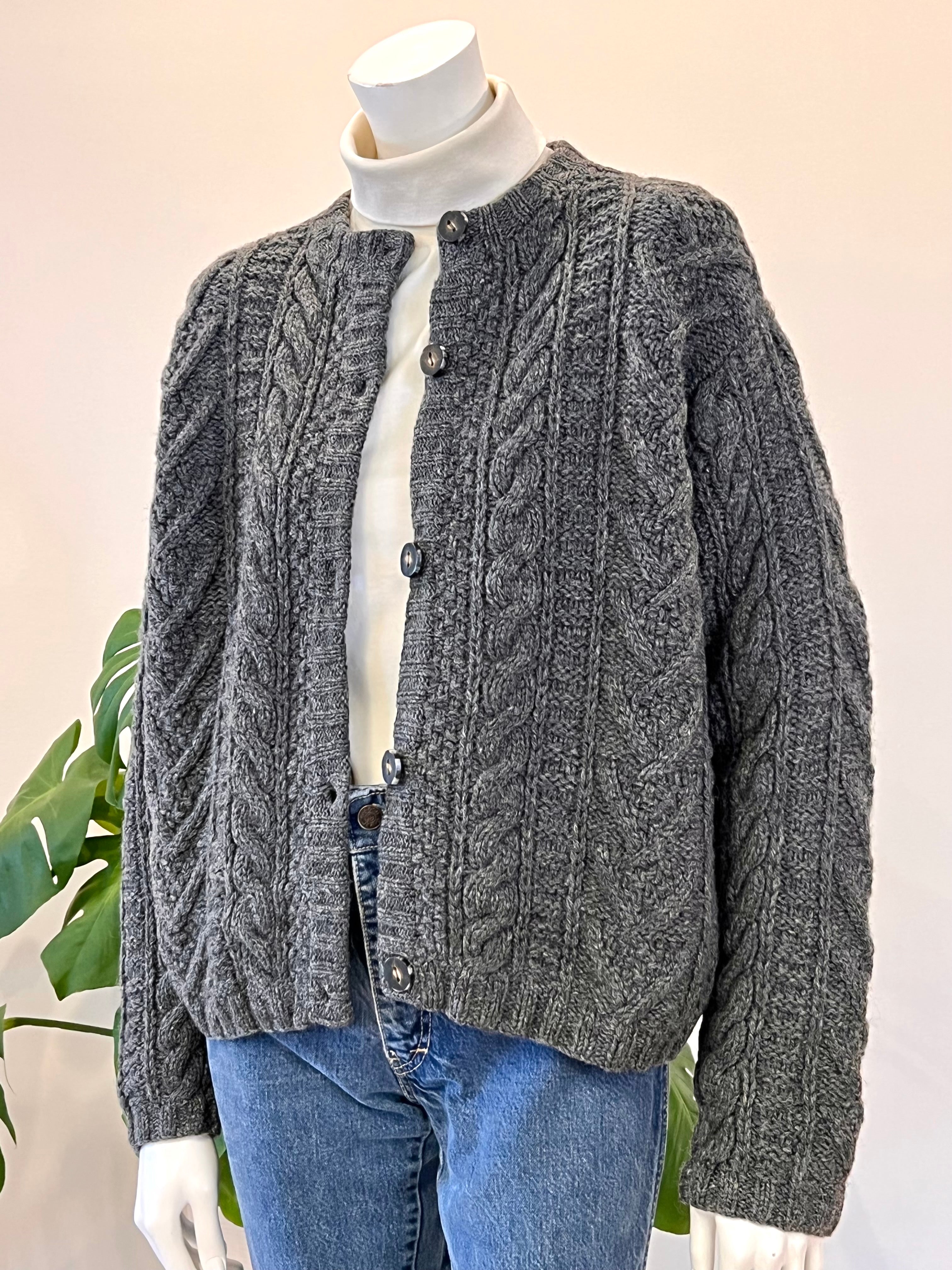 お礼や感謝伝えるプチギフト OLD GAP cable knit sweater 80s 90s