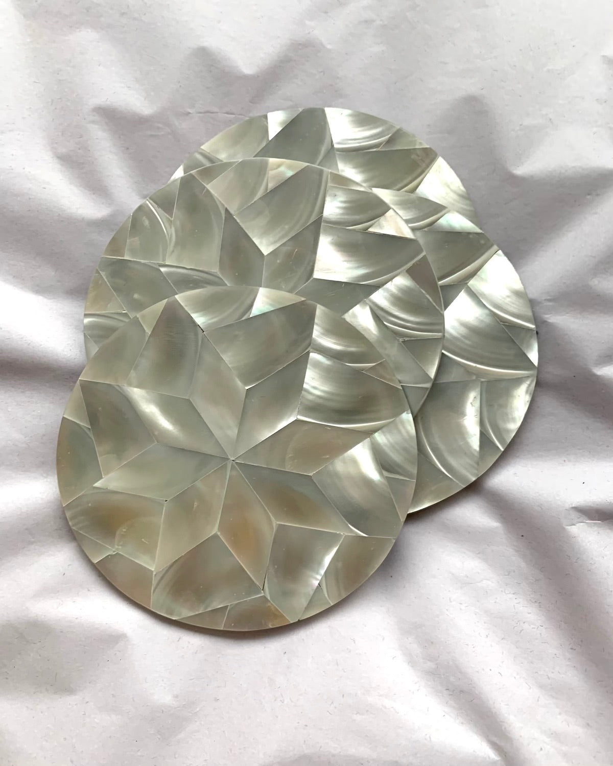 Mother of Pearl Shell Dish for Trinkets or Caviar