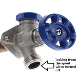 Arrowhead Brass 600 series faucet leaking from spout when shut off