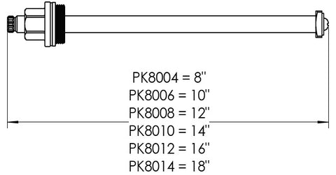 Stem help for arrowhead 600 series