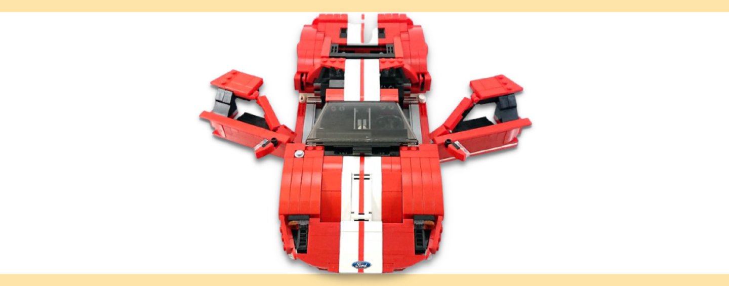 LEGO MOC Ford Mustang GT40 par Firas Abu-Jaber