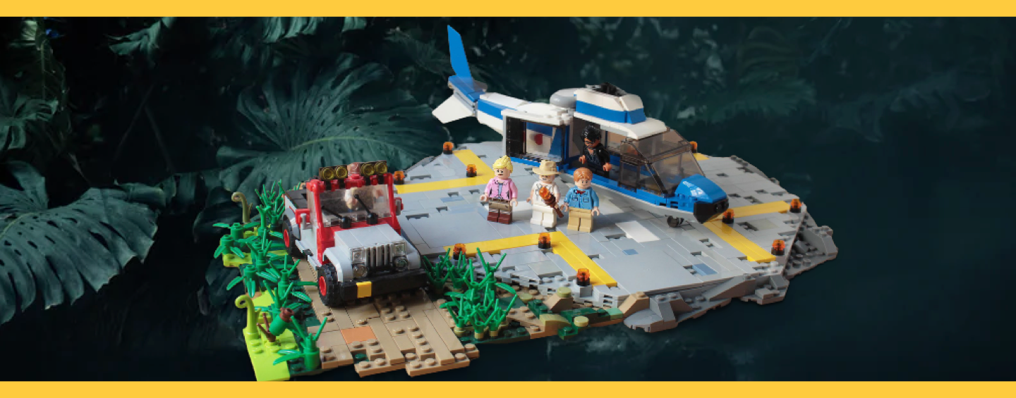 Jurassic Park Helipad LEGO