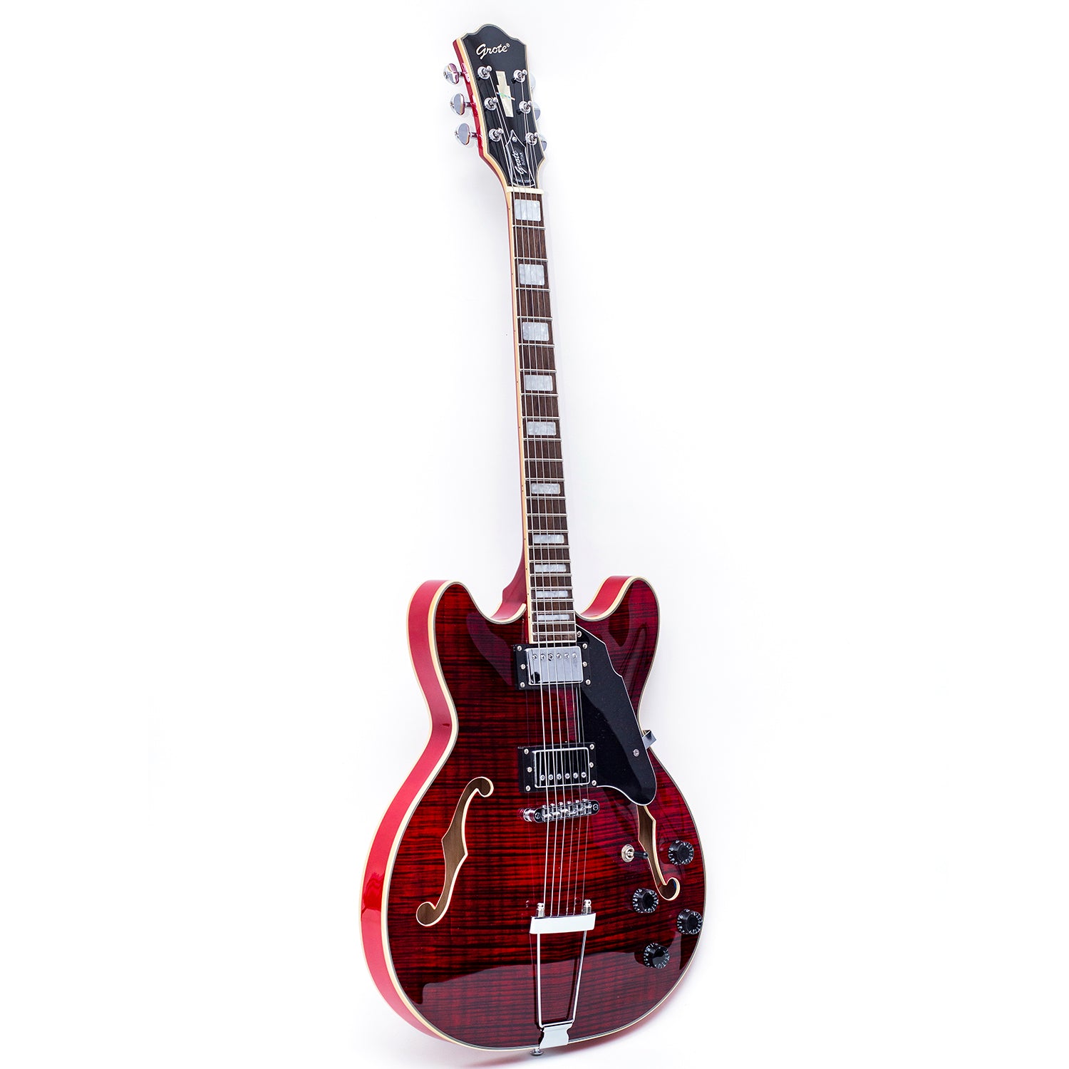 Dakloos ontwerp Fahrenheit GROTE 335 style Semi-Hollow Body Jazz Electric Guitar with Gigbag – Grote  Guitar