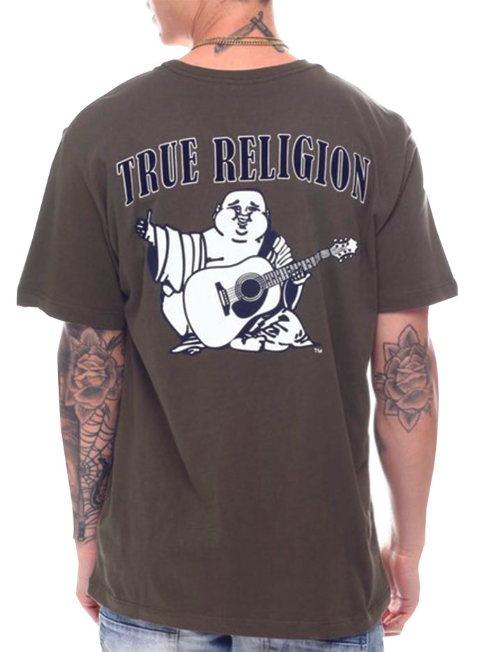 True Religion Buddha Felt Logo Tshirt – The Boutique Asia