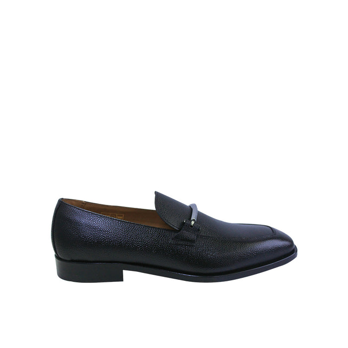 Boss Italian-made loafers in grained leather - TB1178 – The Boutique Asia