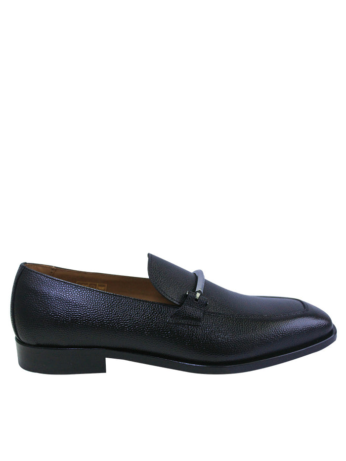 Boss Italian-made loafers in grained leather - TB1178 – The Boutique Asia