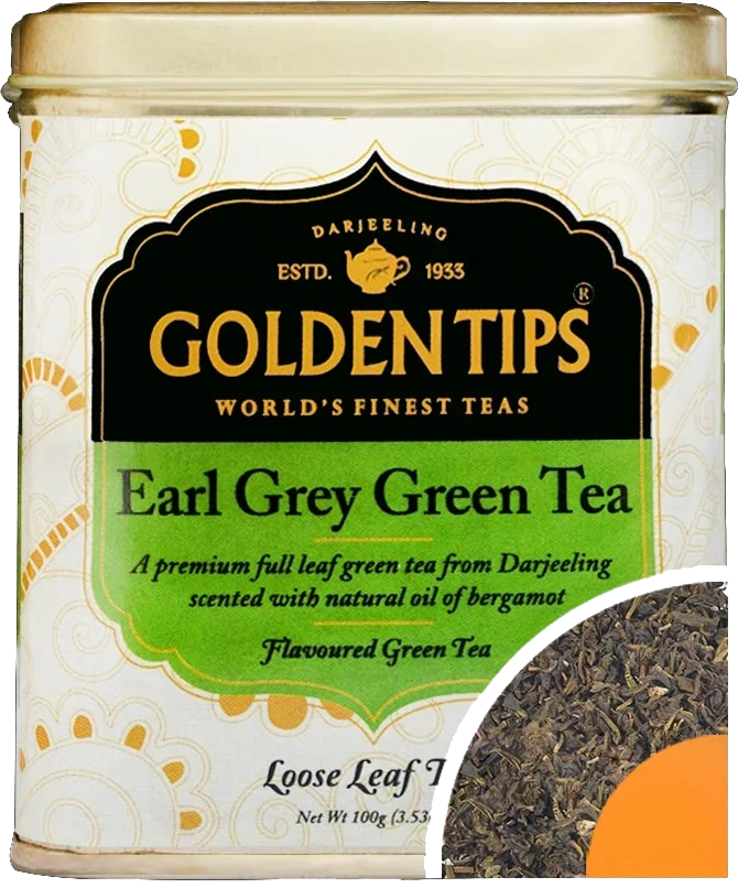 Earl Grey Green Tea - Tin Can