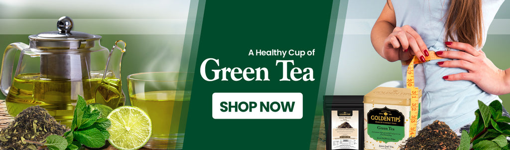 a healthy cup of green tea