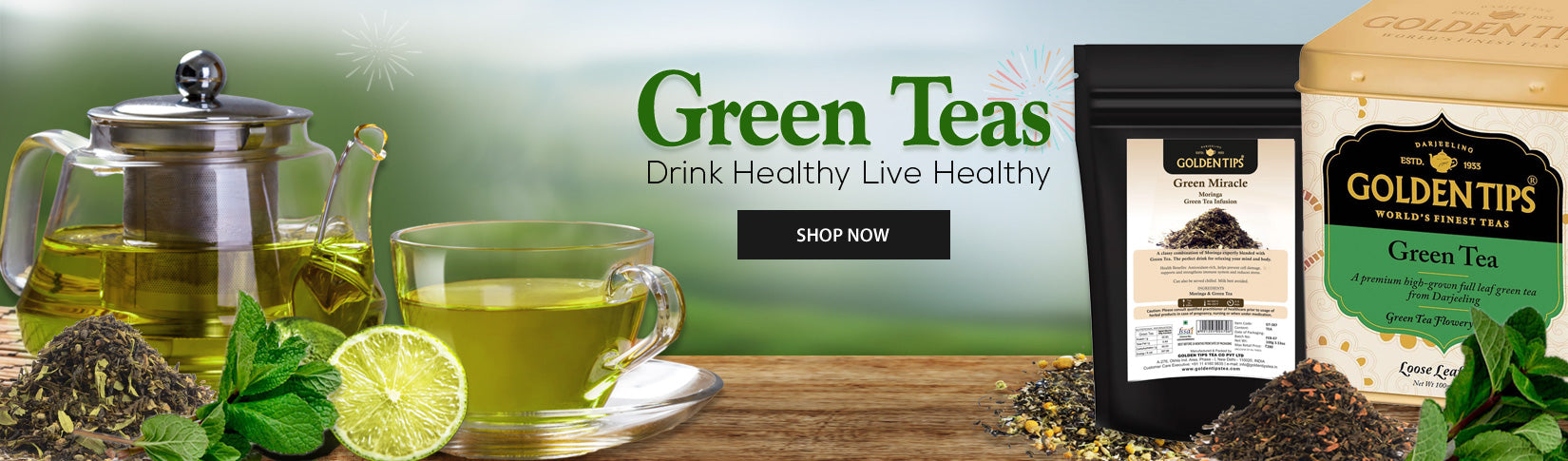 Green tea: A healthy Drink