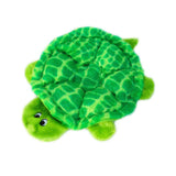 Click To Pet Zippy Paws Squeakie Crawler No Stuffing Speaker Dog Toy - SlowPoke the Turtle